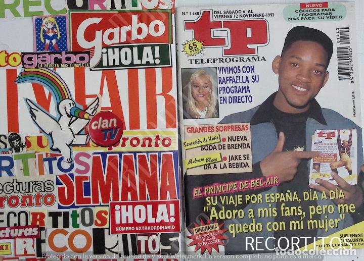 Coleccionismo de Revistas y Peri&oacute;dicos: RECORTE PORTADA RAFFAELLA CARRA WILL SMITH EL PRINCOPE DE BEL AIR