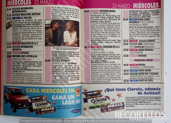 Coleccionismo de Revistas y Peri&oacute;dicos: CHICLES CLORETA HALLS TRIDENT ANUNCIO PUBLICIDAD