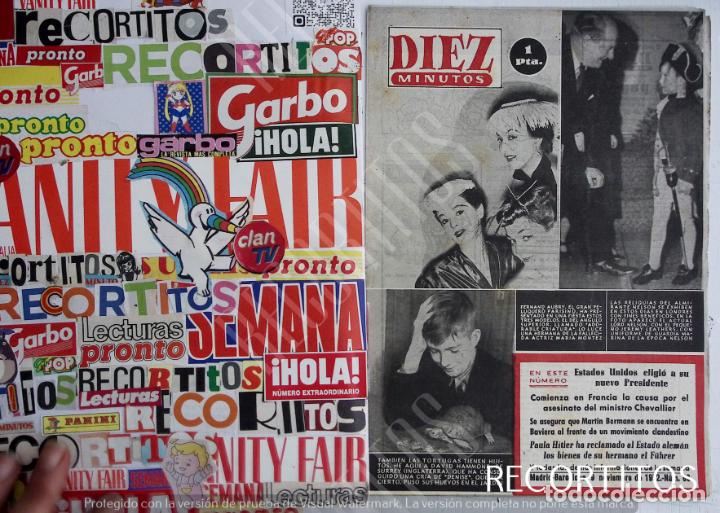 Coleccionismo de Revistas y Peri&oacute;dicos: FERNAND AUBRY ALMIRANTE NELSON RELIQUIAS MARTINE CAROL ROBERT TAYLOR INGRID BERGMAN