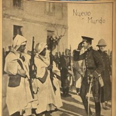 Coleccionismo de Revistas y Periódicos: REVISTA NUEVO MUNDO 1910, REPATRIACION DE TROPAS DE LA GUERRA DE MARRUECOS, ALFONSO XIII