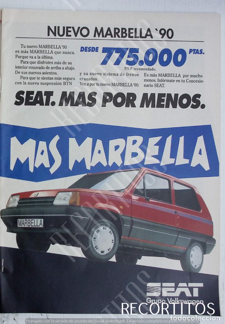 catalogo original seat marbella - Compra venta en todocoleccion