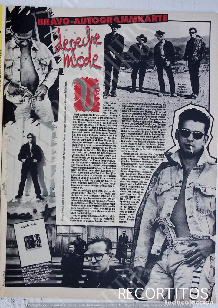 Coleccionismo de revistas y peri&oacute;dicos: DEPECHE MODE - Foto 1