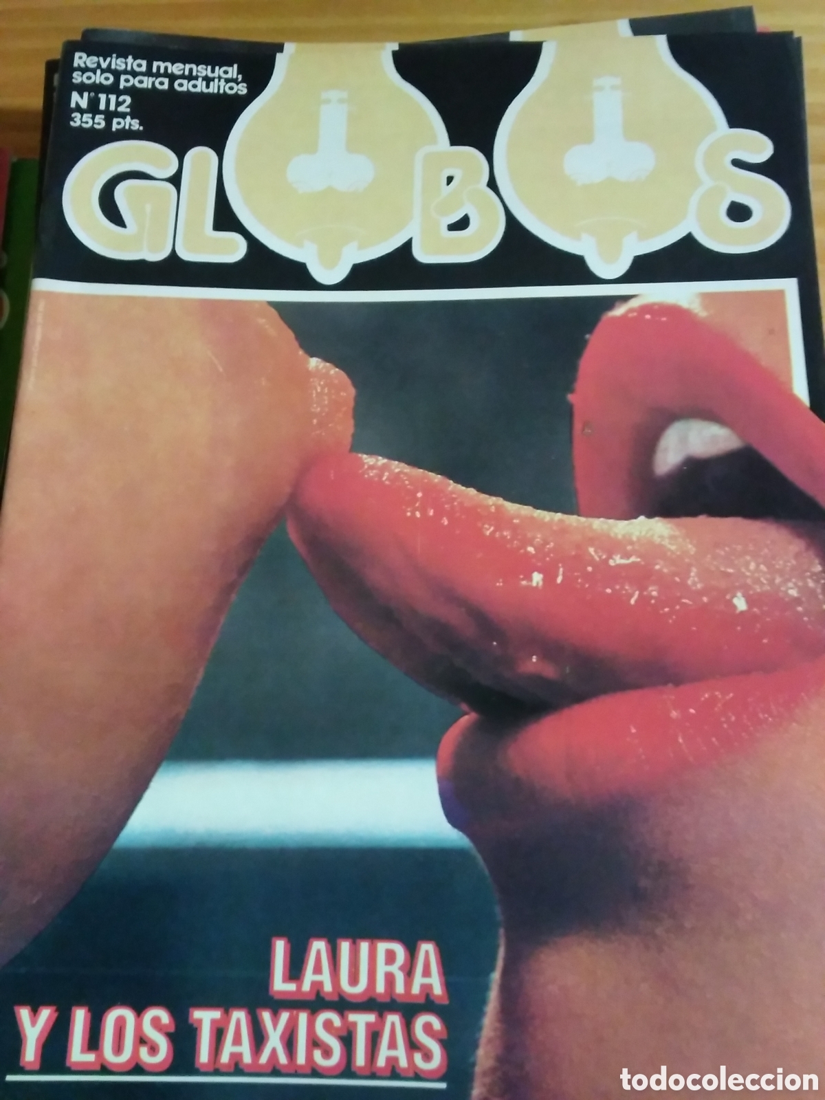 Coleccionismo de Revistas y Peri&oacute;dicos: Globos revista erotica espa&ntilde;ola grandes pechos n&uacute;mero 112