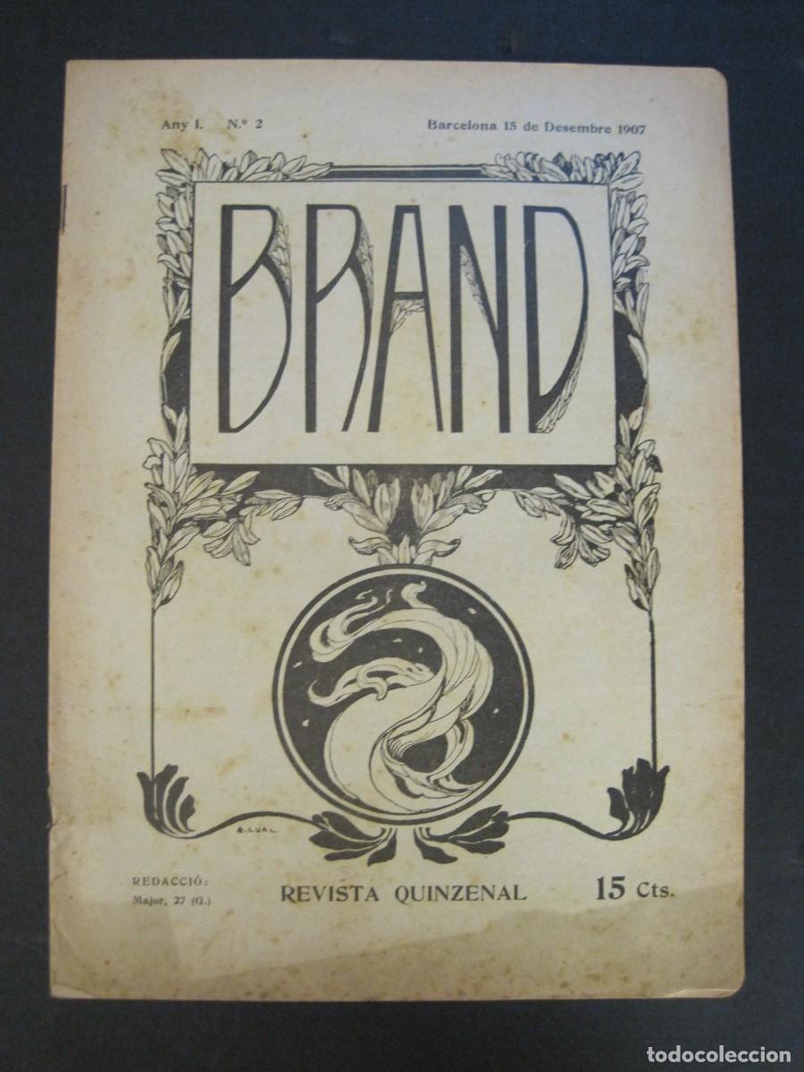 Collection Magazines and Newspapers: BRAND-NUMERO 2-15 DE DESEMBRE 1907-REVISTA ANTIGA-VEURE FOTOS-(V-24.199)