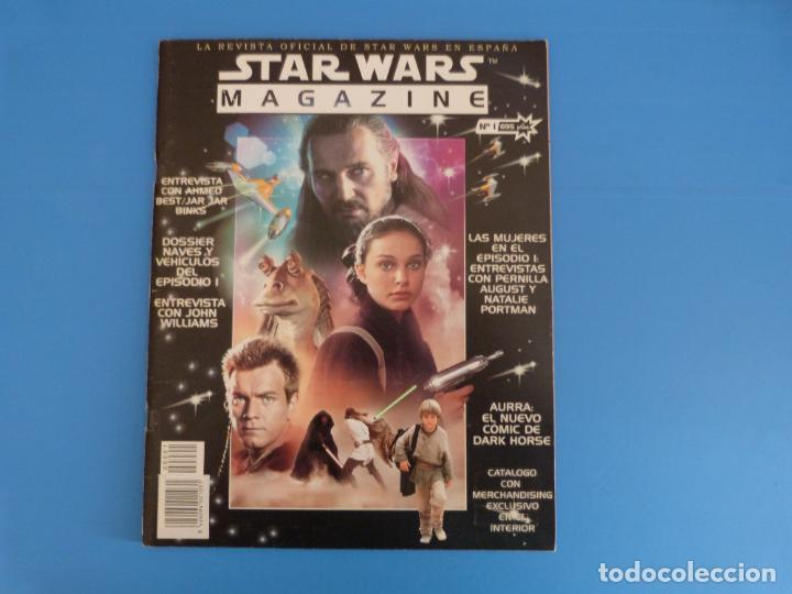 Coleccionismo de revistas y peri&oacute;dicos: REVISTA OFICIAL DE STAR WARS MAGAZINE N&ordm; 1 A&Ntilde;O 2000