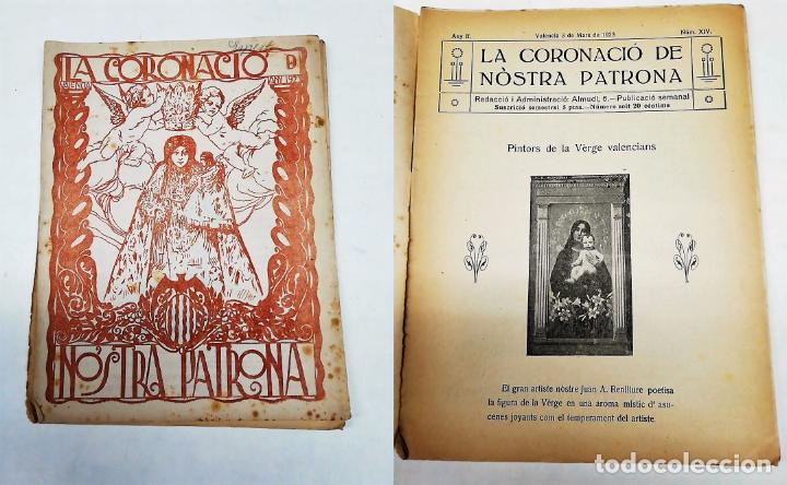 Collezionismo di Riviste e Giornali: ANTIGUA REVISTA : LA CORONACI&Oacute; DE LA NOSTRA PATRONA VALENCIA N&ordm;XIV . VALENCIA 3 MARS 1923