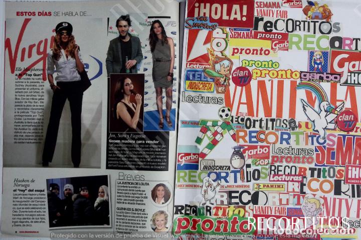 Sammeln von Zeitschriften und Zeitungen: ELLE MCPHERSON JON KORTAJARENA SARA CARBONERO EUGENIA SILVA
