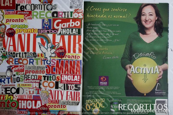 Collectionnisme de Revues et Journaux: FAMOSOS EN LA PUBLICIDAD CARMEN MACHI ANUNCIO DANONE ACTIVIA