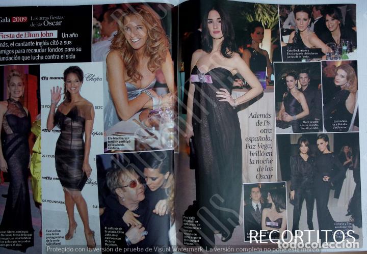 Coleccionismo de revistas y peri&oacute;dicos: EVA LONGORIA ELLE MCPHERSON PAZ VEGA ELTON JOHN VICTORIA ADAMS SHARON STONE EVA LA RUE