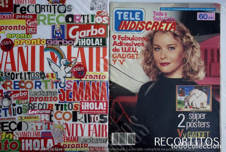 Coleccionismo de revistas y peri&oacute;dicos: RECORTE PORTADA Juliet Parrish FAYE GRANT V INVASORES