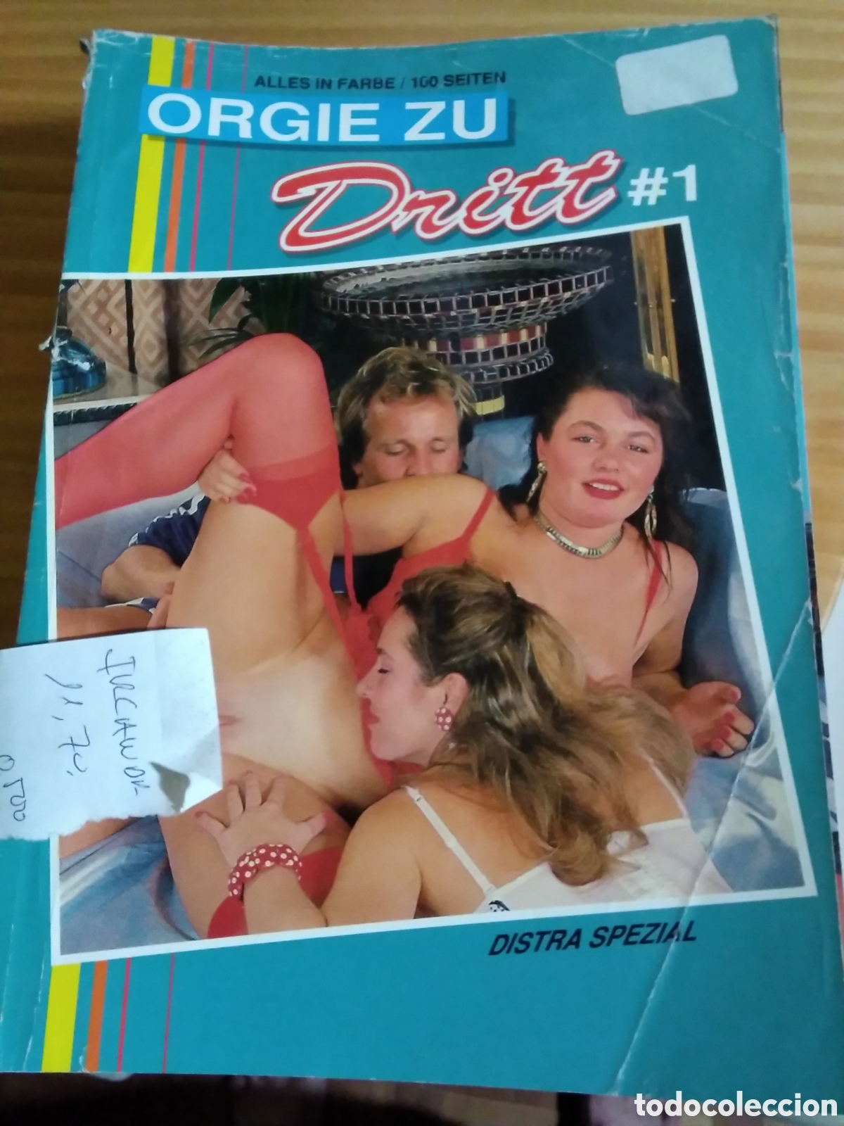 orgia de tres orgie zu dritt revista sexo para - Compra venta en  todocoleccion