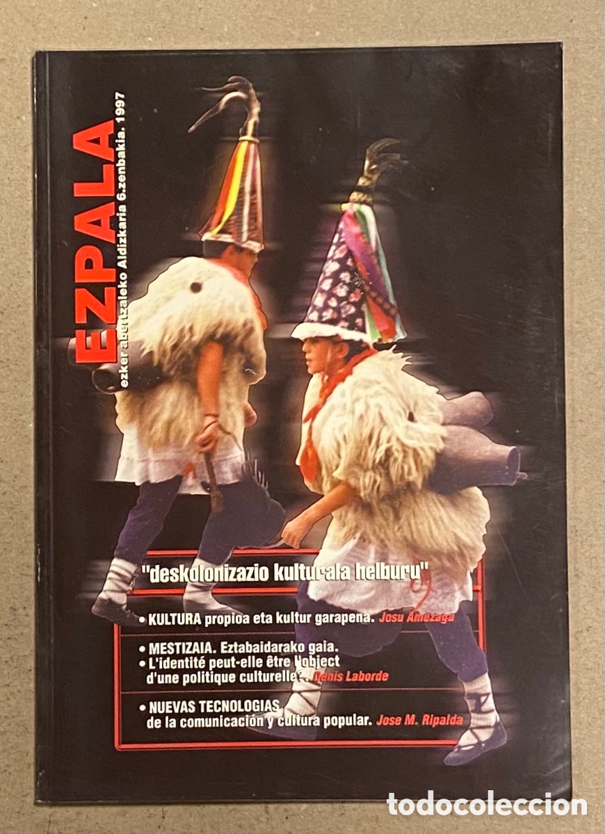 Coleccionismo de revistas y peri&oacute;dicos: EZPALA N&deg; 6 (1997). REVISTA DE LA IZQUIERDA ABERTZALE. VER SUMARIO EN FOTOGRAF&Iacute;AS.