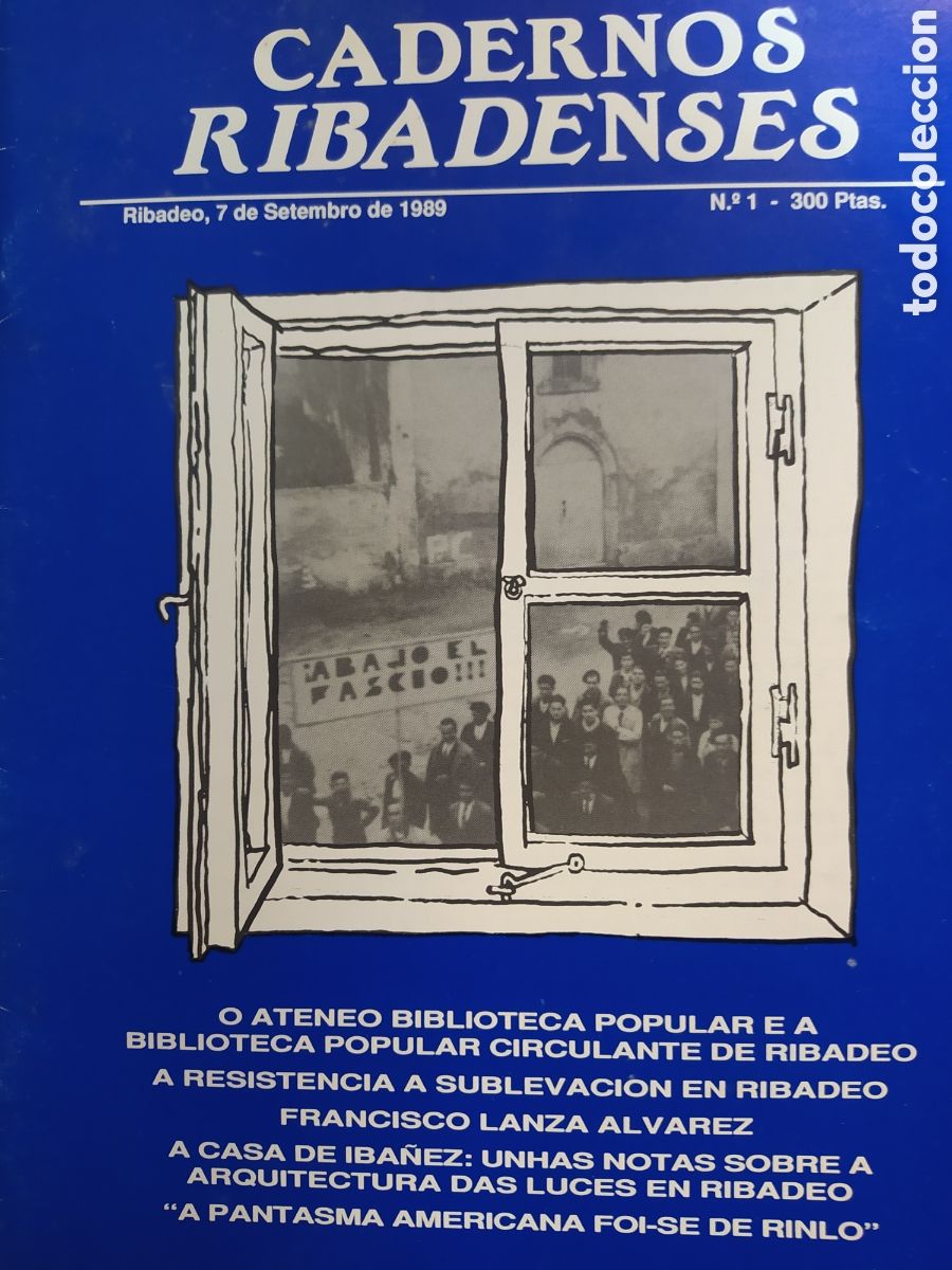 Collection Magazines and Newspapers: Cadernos Ribadenses, n&uacute;mero 1. Ribadeo