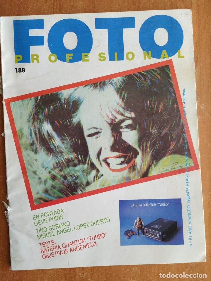 Collectionnisme de Revues et Journaux: Revista FOTO n&ordm; 61. Lieve Prins. Tino Soriano. Objetivos Angenieux. Miguel Angel Lopez Duerto.