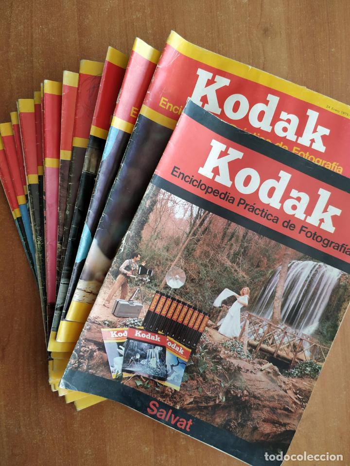 Collectionnisme de Revues et Journaux: Lote de 15 fasc&iacute;culos ENCICLOPEDIA PRACTICA DE FOTOGRAFIA KODAK. A&ntilde;o 1979.