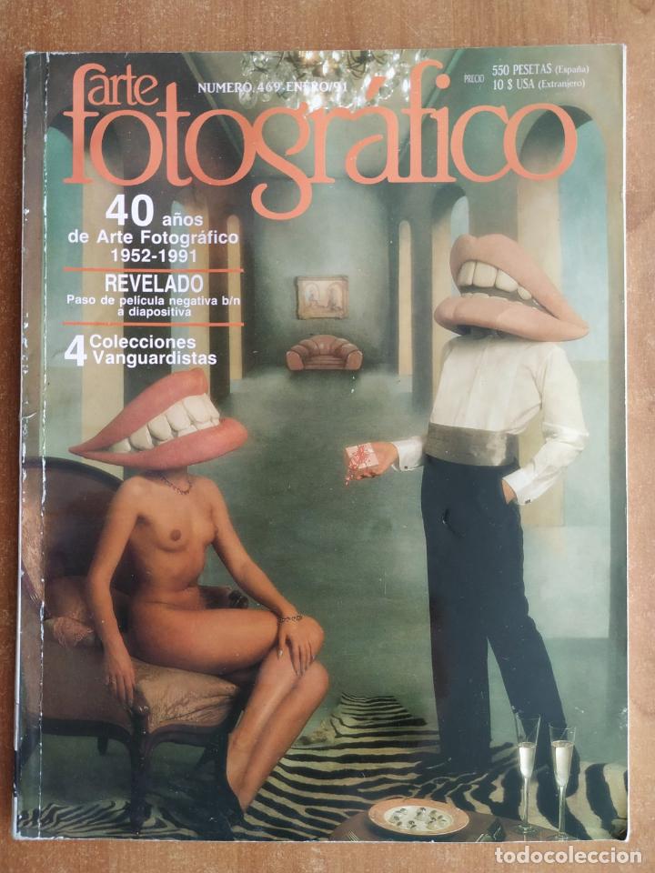 Collezionismo di Riviste e Giornali: Revista ARTE FOTOGRAFICO N&ordm; 469. Surrealismo Renato Grome. Pilar Albajar. Fernando Mont&oacute;n. M Perret.