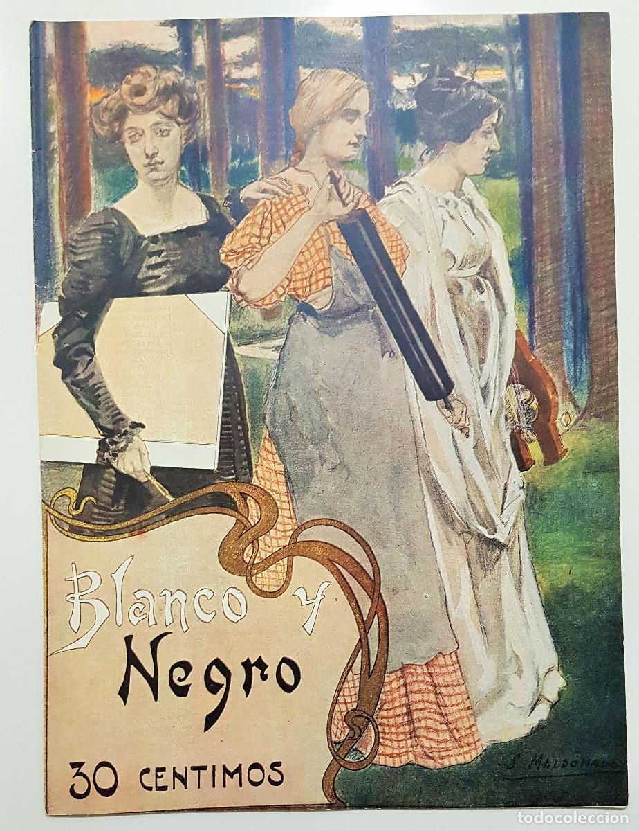 Collectionnisme de Revues et Journaux: REVISTA BLANCO Y NEGRO 1902. MALDONADO. GRANADA CABRERA ALBAICIN MU&Ntilde;OZ LUCENA. MANTILLA