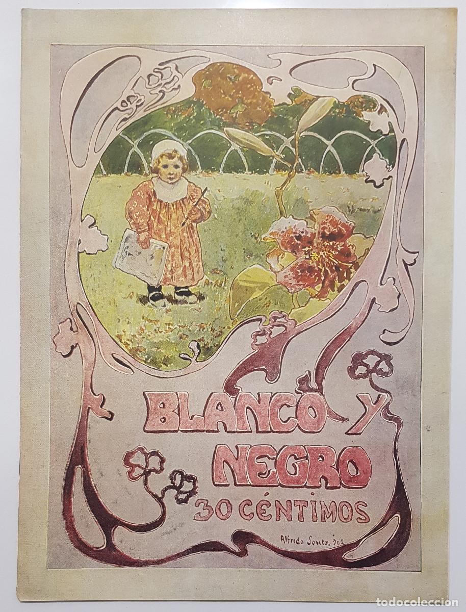 Collectionnisme de Revues et Journaux: REVISTA BLANCO Y NEGRO 1902. ALFREDO SOUTO. CAMPO VILLAHARTA CORDOBA. TEATRO LIRICO. BOTANICO MADRID