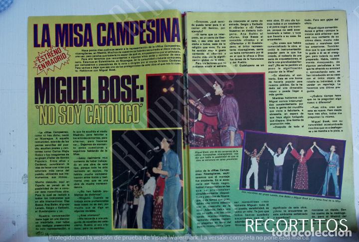 Coleccionismo de Revistas y Peri&oacute;dicos: MIGUEL BOSE LAREDO ANA BELEN LA MISA CAMPESINA