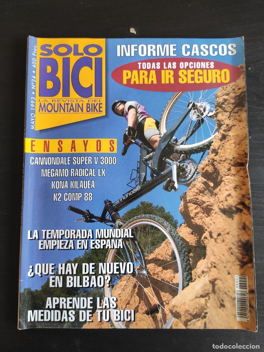 Collection Magazines and Newspapers: SOLO BICI. LA REVISTA DEL MOUNTAIN BIKE. N&ordm; 24. A&Ntilde;O 1993. ENSAYO CANNON DALE SUPER V 3000. SA.. LEER