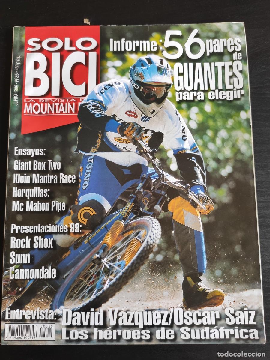 Coleccionismo de Revistas y Peri&oacute;dicos: SOLO BICI. LA REVISTA DEL MOUNTAIN BIKE. N&ordm; 85. A&Ntilde;O 1998. GIANT BOX TWO. Mc MAHON PIPE. INFOR.. LEER