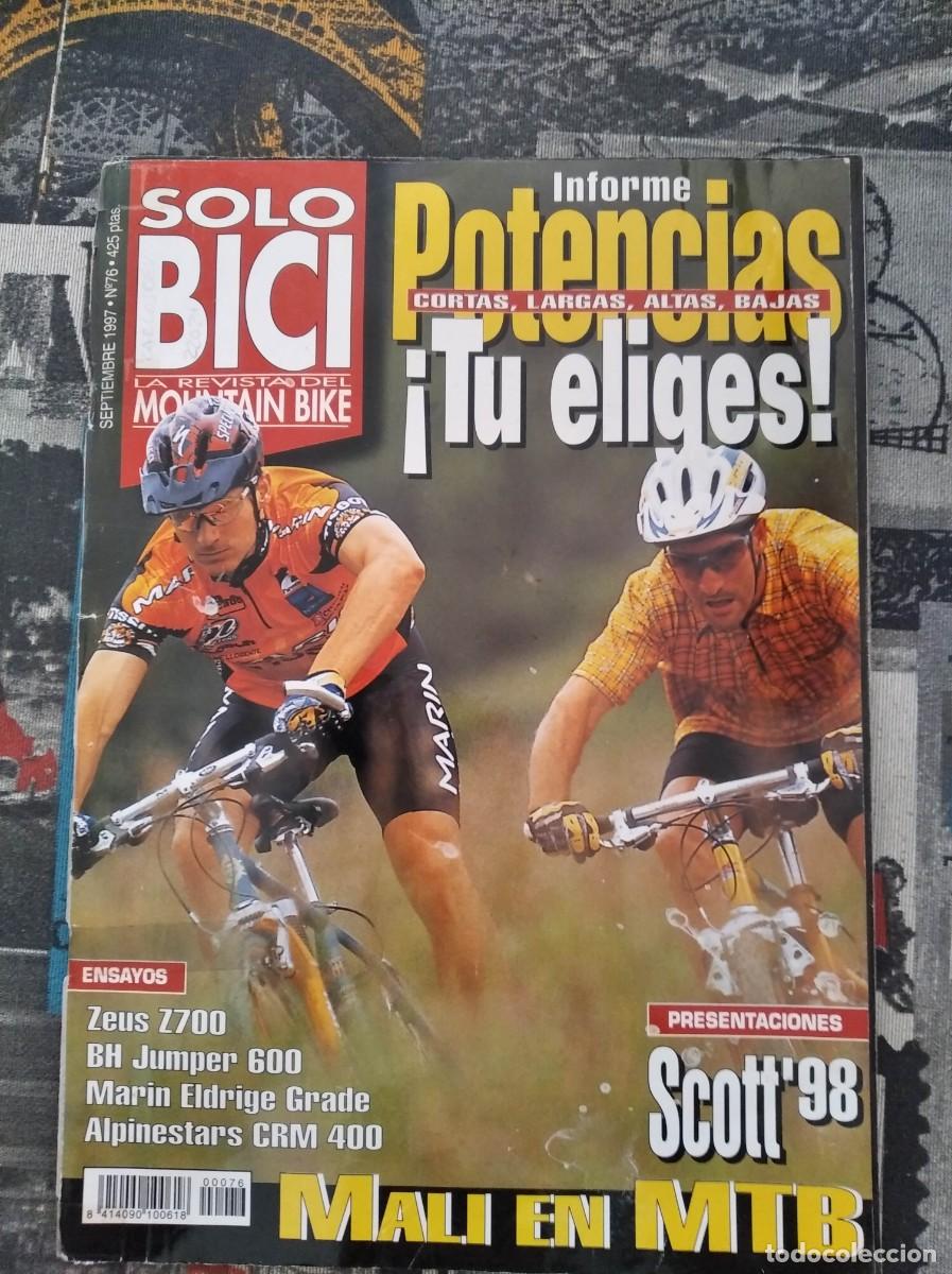 Collection Magazines and Newspapers: SOLO BICI. LA REVISTA DEL MOUNTAIN BIKE. N&ordm; 76. A&Ntilde;O 1997. BH JUMPER 600. ALPINESTARS CRM 400... LEER