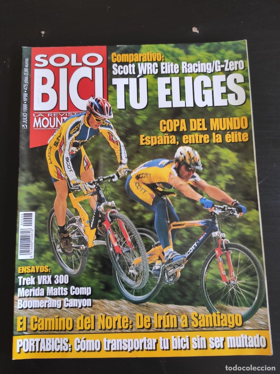 Coleccionismo de Revistas y Peri&oacute;dicos: SOLO BICI. LA REVISTA DEL MOUNTAIN BIKE. N&ordm; 98. A&Ntilde;O 1999. TREK VRX 300. M&Eacute;RIDA MATTS COMP. LO.. LEER