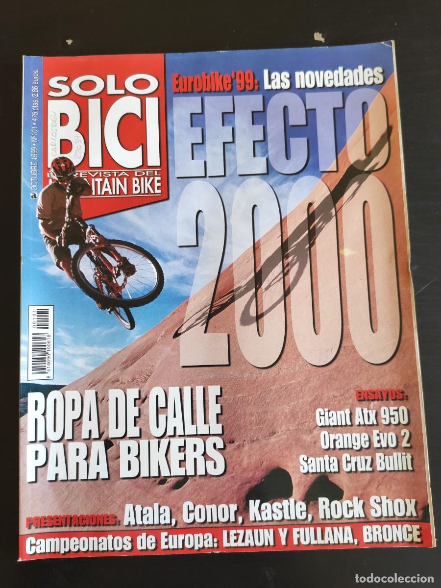 Collezionismo di Riviste e Giornali: SOLO BICI. LA REVISTA DEL MOUNTAIN BIKE. N&ordm; 101. A&Ntilde;O 1999. GIANT ATX 650. SANTACRUZ BULLIT. S.. LEER