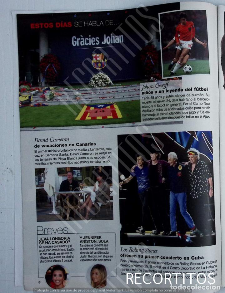 Coleccionismo de Revistas y Peri&oacute;dicos: EVA LONGORIA JENNIFER ANOSTON THE ROLLING STONES