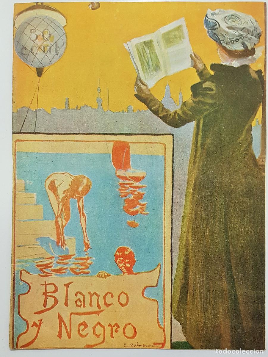 Coleccionismo de Revistas y Peri&oacute;dicos: REVISTA BLANCO Y NEGRO 1902. GARATE, ANDRADE PUERTO TARRAGONA. SAN EUGENIO EL PARDO TRANVIA