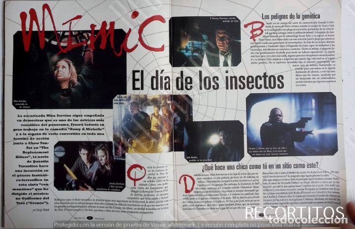 Sammeln von Zeitschriften und Zeitungen: MIRA SORVINO MIMIC