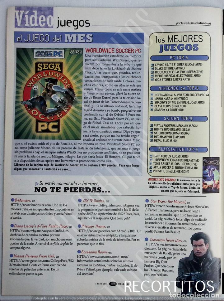 Coleccionismo de Revistas y Peri&oacute;dicos: PIERCE BROSNAN REMINGTON STEELE JAMES BOND 007 TOMORROW NEVER DIES