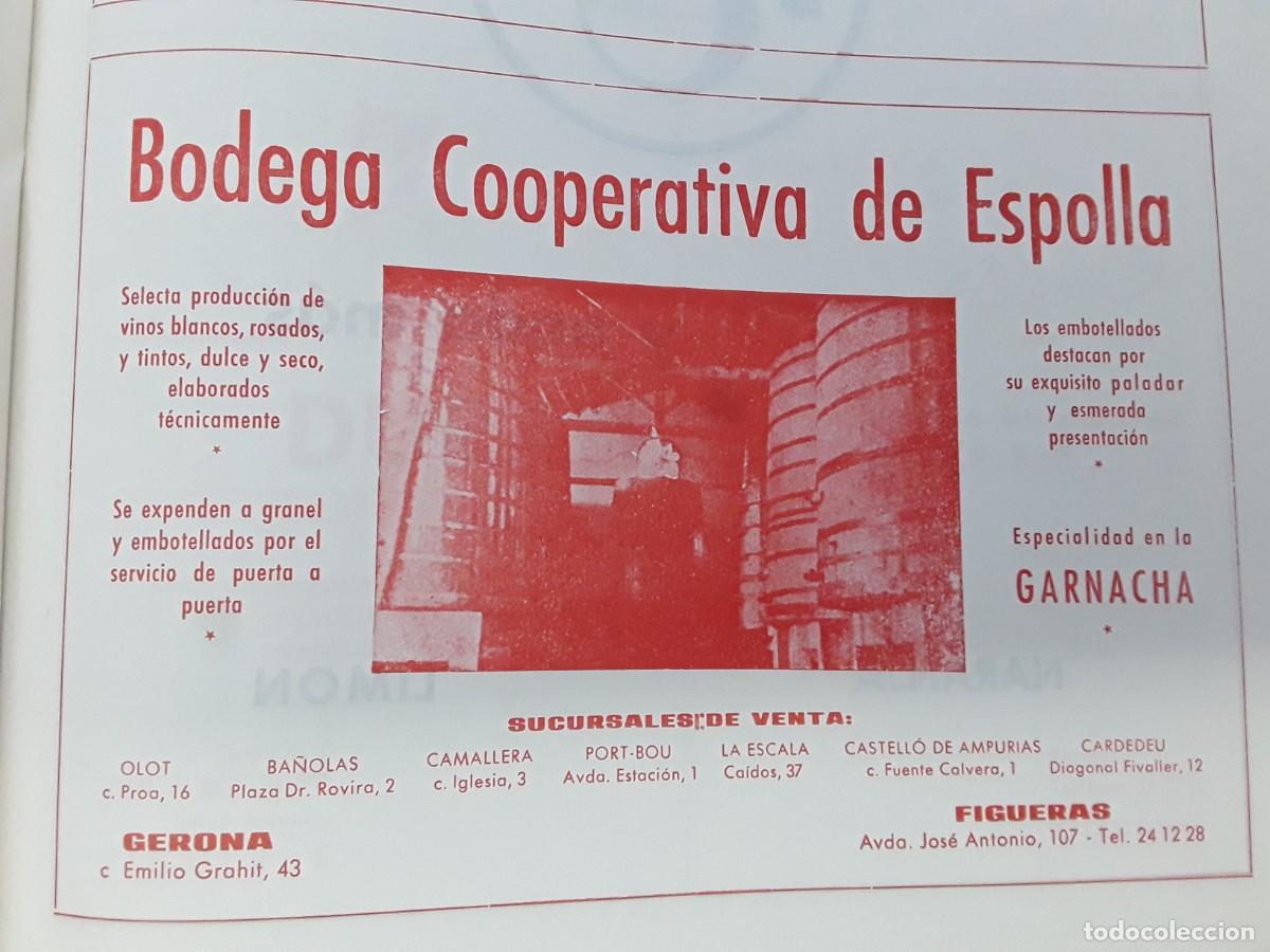 Collection Magazines and Newspapers: BODEGA COOPERATIVA DE ESPOLLA VINOS A GRANEL EMBOTELLADOS HOJA A&Ntilde;O 1965