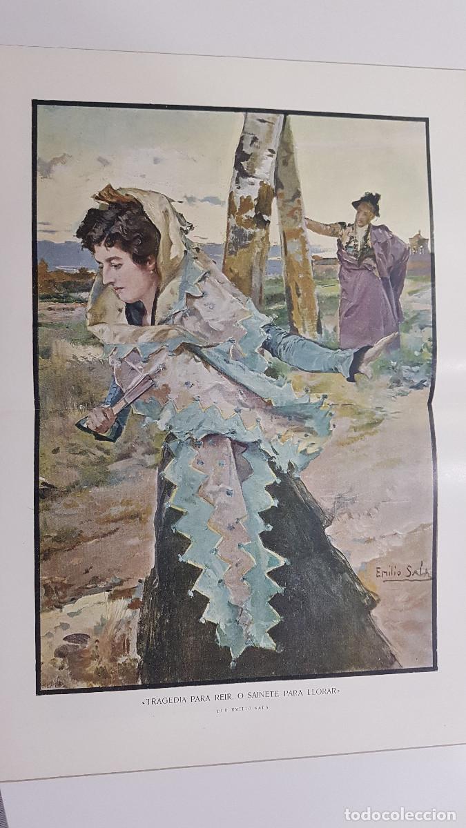 Sammeln von Zeitschriften und Zeitungen: REVISTA BLANCO Y NEGRO 1903. ILUSTRADOR GARCIA Y RODRIGUEZ Y DOBLE DE EMILIO SALA. LA PERLA TOLEDO