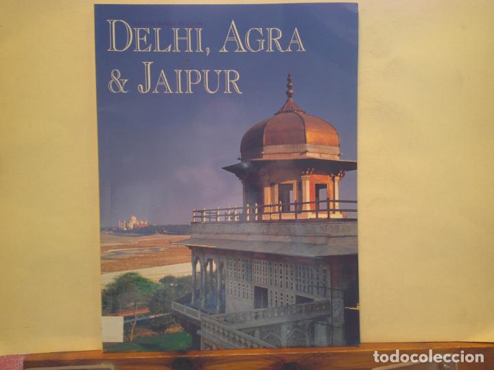 Coleccionismo de revistas y peri&oacute;dicos: NUESTRO MUNDO A COLOR. DELHI, AGRA & JAIPUR. THE GUIDEBOOK COMPANY LIMITED.
