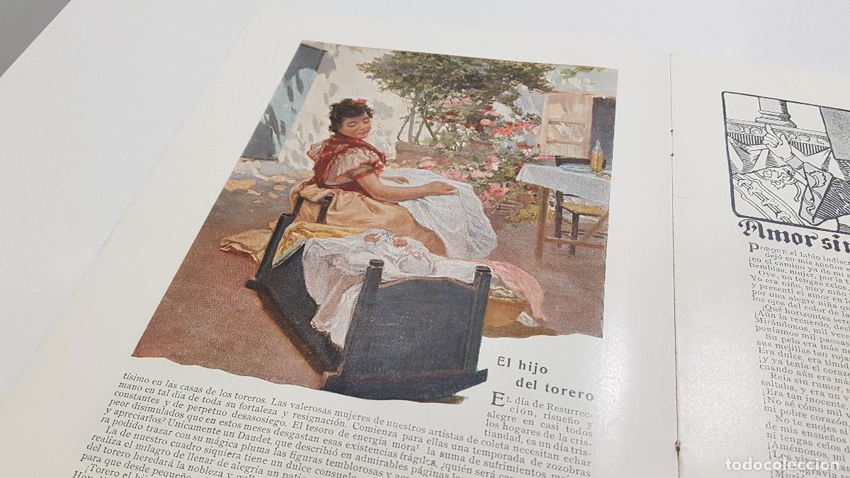 Collezionismo di Riviste e Giornali: REVISTA BLANCO Y NEGRO 1903. LAMINA GARCIA RAMOS CANTAR ANDALUZ. TOROS TOREROS DIBUJOS FOTOS HUMOR