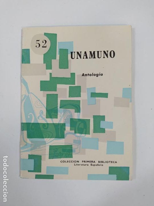 Coleccionismo de Revistas y Peri&oacute;dicos: UNAMUNO. COLECCI&Oacute;N PRIMERA BIBLIOTECA N&ordm; 52. TDKR70