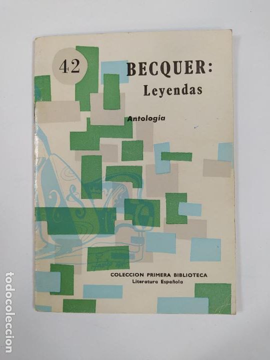 Coleccionismo de Revistas y Peri&oacute;dicos: BECQUER. LEYENDAS. COLECCI&Oacute;N PRIMERA BIBLIOTECA N&ordm; 42. TDKR70
