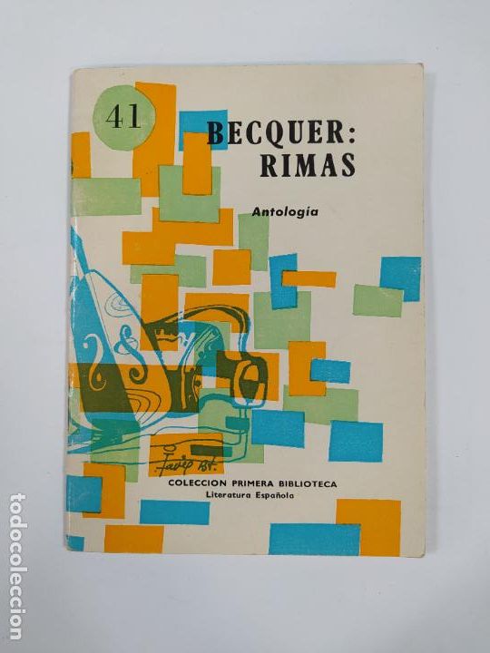 Coleccionismo de Revistas y Peri&oacute;dicos: BECQUER. RIMAS. COLECCI&Oacute;N PRIMERA BIBLIOTECA N&ordm; 41. TDKR70
