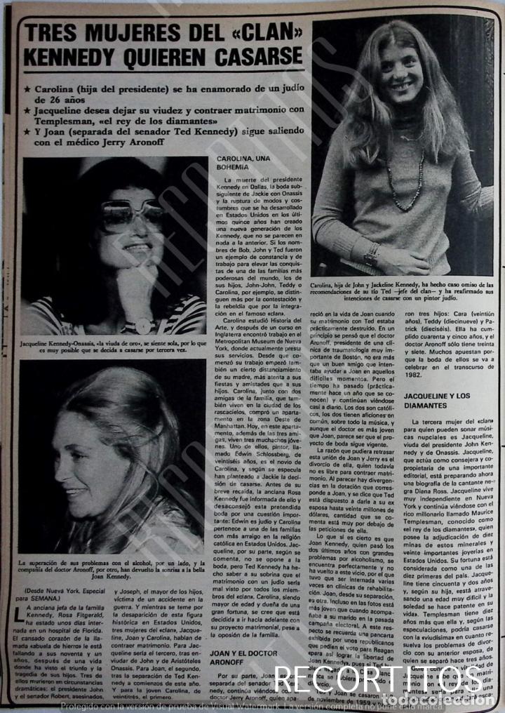 Collection Magazines and Newspapers: jacqueline kennedy jackie onassis CAROLINA JOAN