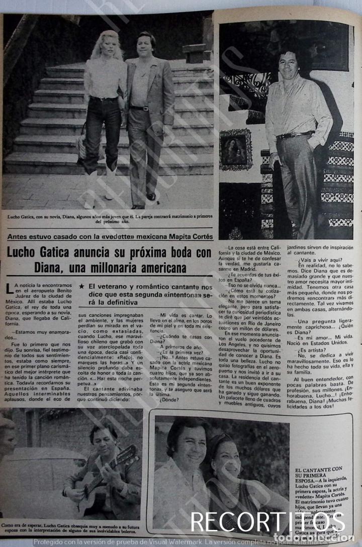 Sammeln von Zeitschriften und Zeitungen: LUCHO GATICA