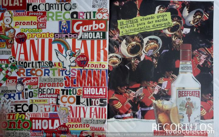 Coleccionismo de revistas y peri&oacute;dicos: BEEFEATER GIN GINEBRA ANUNCIO PUBLICIDAD