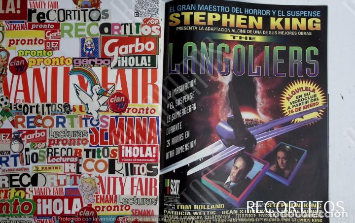 Coleccionismo de revistas y peri&oacute;dicos: stephen king the langoliers David Morse, Dean Stockwell cartel poster anuncio en prensa publicidad