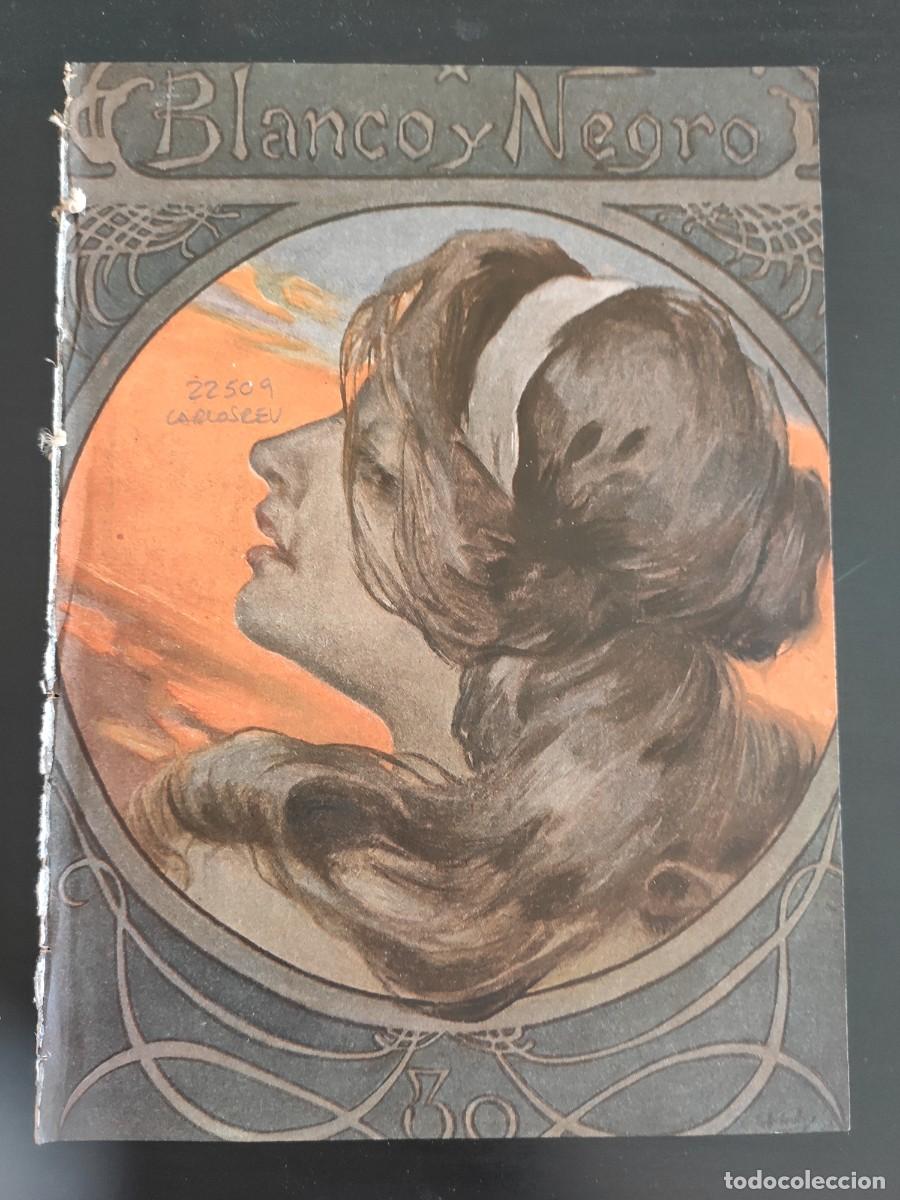 Collezionismo di Riviste e Giornali: BLANCO Y NEGRO. N&ordm; 597. A&Ntilde;O 1902. LA MUERTE DE ZOLA. DE LA HUERTA A SEVILLA. C&Oacute;MO VINO A ZARA.. LEER