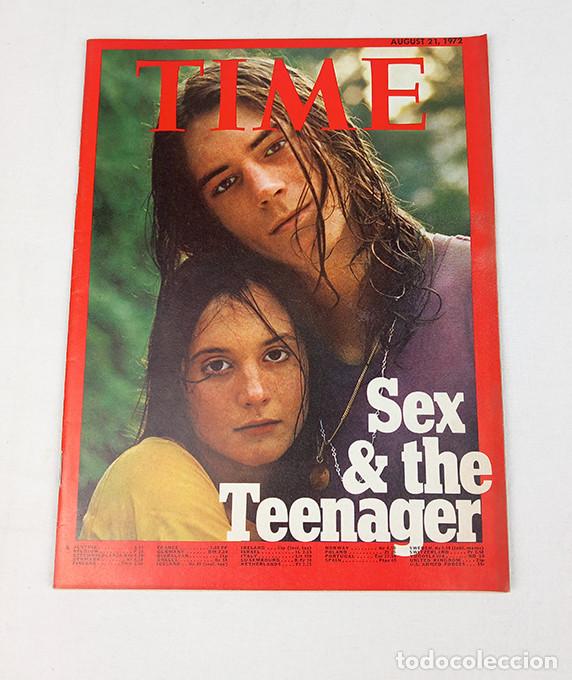 Collezionismo di Riviste e Giornali: Sex & The Teenager. Time August 21, 1972