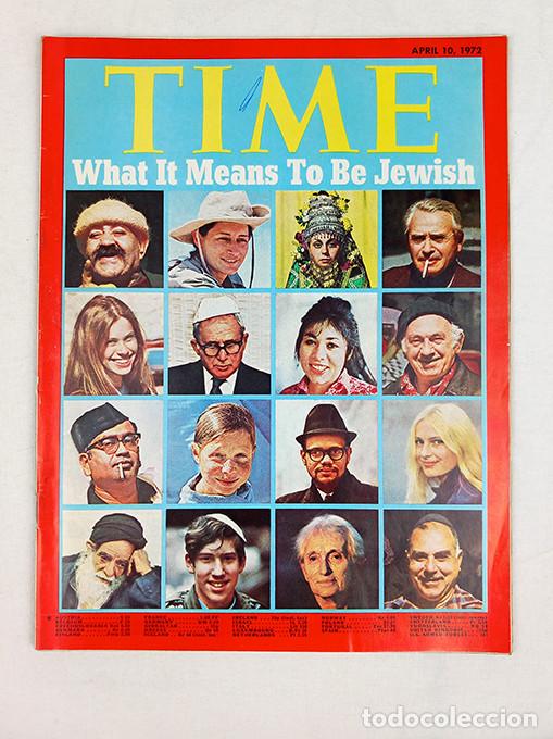 Coleccionismo de Revistas y Peri&oacute;dicos: What It Means To Be Jewish. Time April 10, 1972