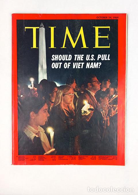 Coleccionismo de Revistas y Peri&oacute;dicos: Should The U.S. Pull Out Of Viet Nam? Time Oct 24, 1969