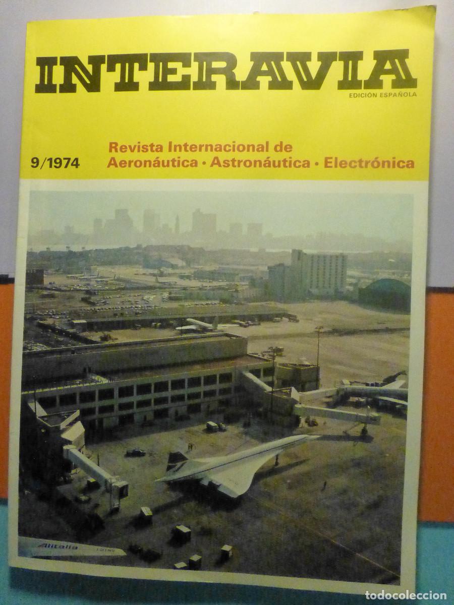 Coleccionismo de Revistas y Peri&oacute;dicos: Interavia - Revista Internacional de Aeron&aacute;utica, Astron&aacute;utica, Electr&oacute;nica - n&ordm; 9 A&ntilde;o 1974