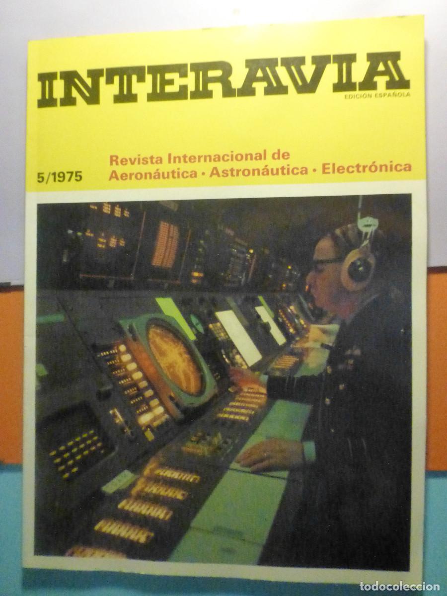 Coleccionismo de Revistas y Peri&oacute;dicos: Interavia - Revista Internacional de Aeron&aacute;utica, Astron&aacute;utica, Electr&oacute;nica - n&ordm; 5 A&ntilde;o 1975