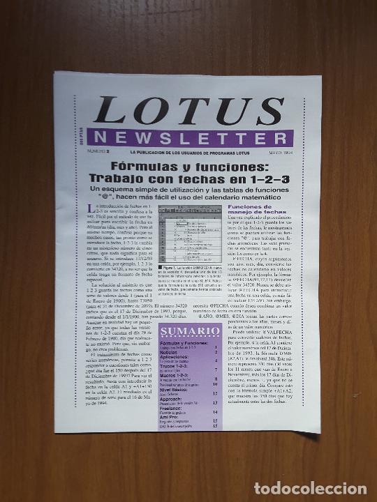 Collezionismo di Riviste e Giornali: Lotus Newsletter 2